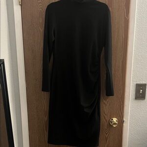 Chelsea28 Black Long Sleeve Dress